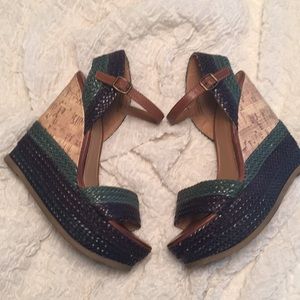 Mossimo platform espadrilles size 9